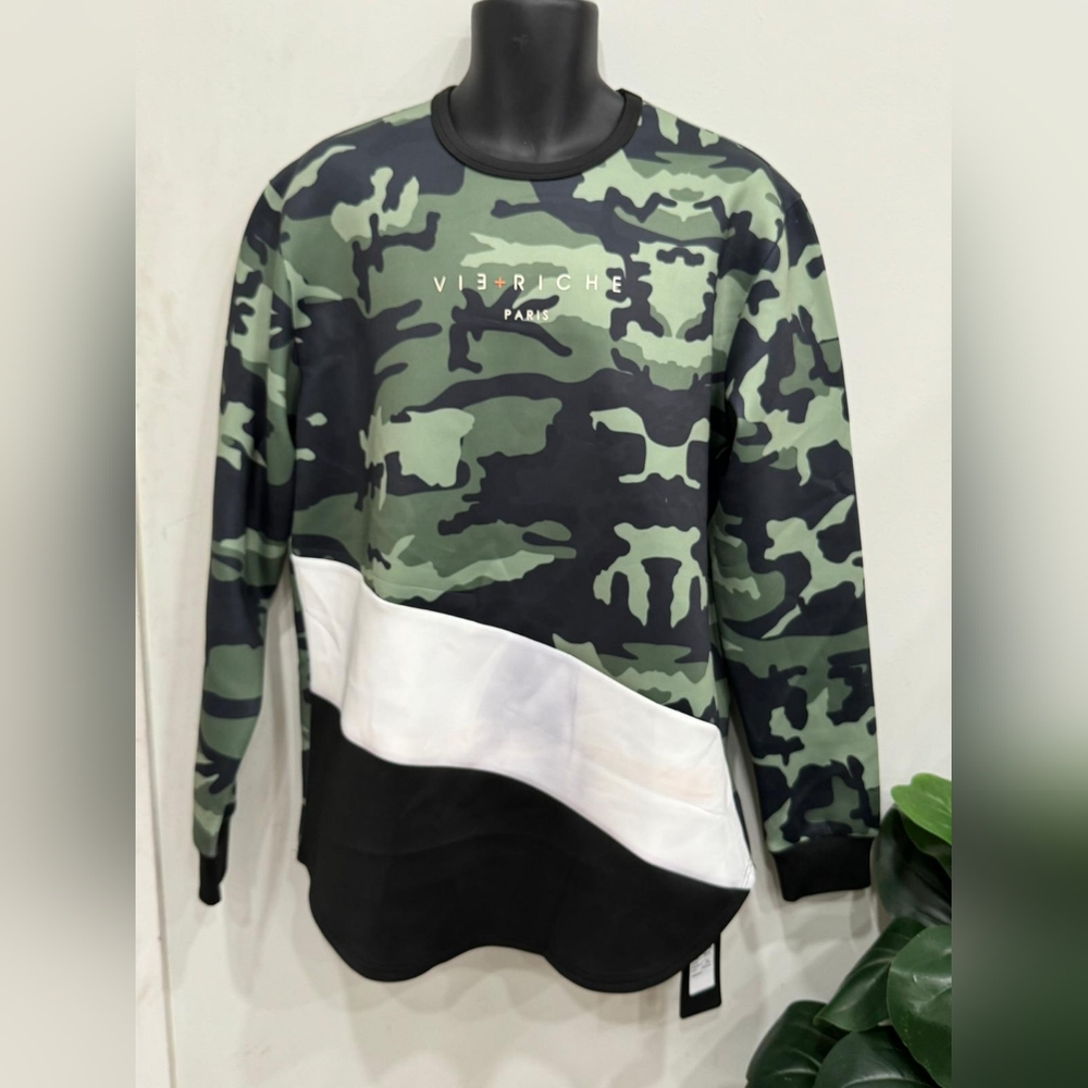 Vie-riche/Men /Sweater/Color Green/Size L.